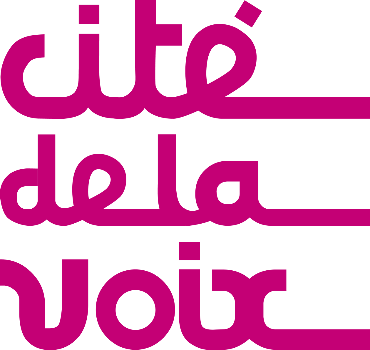 Logo Cité de la Voix - Vézelay